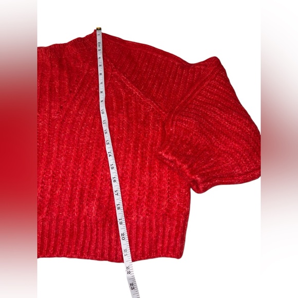 Free People Red Crew Neck Sweater - Picture 11 of 15
